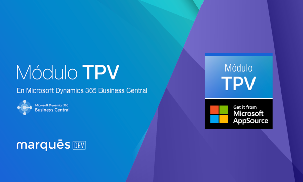 Módulo TPV de Marqués, disponible en la Microsoft AppSource, para Microsoft Dynamics 365 Business Central.